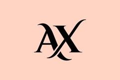 AX Logo Design Product Image 1