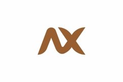 AX Logo design vector template Product Image 1
