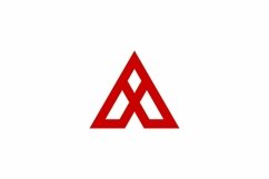 AX XA logo design vector template Product Image 1