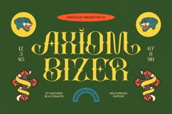 Axiom Bizer - Vintage All Caps Serif Product Image 1