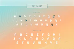 Axis - Modern Unique Futuristic Font Product Image 6