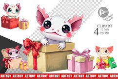 Axolotl Clipart Gift Product Image 1