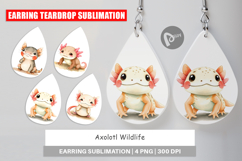 Earring Axolotl Wildlife Product Image 1