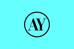AY Logo Design Product Image 1