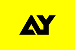 AY Logo Design Product Image 1