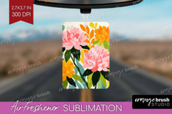 Azalea Modern Floral Air Freshener PNG Sping Flower PNG Product Image 1