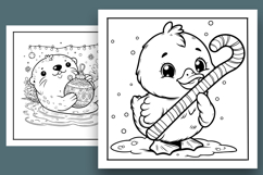 100 Christmas Coloring Pages for Kids Product Image 2