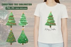 Christmas tree Sublimation PNG, JPG, EPS Product Image 1