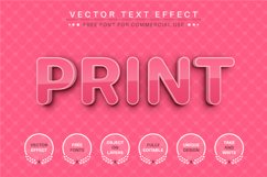 3D Pink - Editable Text Effect, Font Style Product Image 4