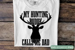 Father's Day SVG | Hunting SVG | Dad And Son Sublimation Product Image 1