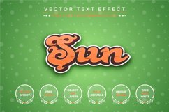 Sweet Carrot - Editable Text Effect, Font Style Product Image 2