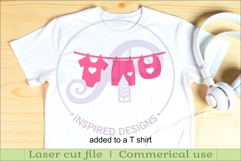 Baby icons silhouette laser cut outs SVG file 4 Product Image 2