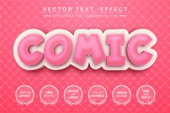 3D Love - editable text effect, font style Product Image 2