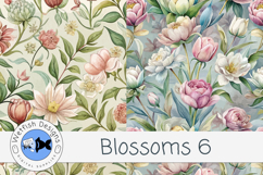 Blossoms Paper Pack 6 Product Image 3