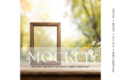 Photo Frame Mockup in Interior Room Studio Canvas Mockup_19 Product Image 1