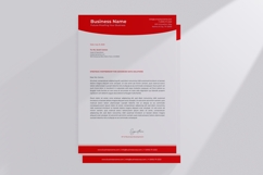 Modern Minimalist Corporate Letterhead Template Product Image 2