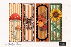 Printable Cute Fall Bookmarks Bundle Product Image 3