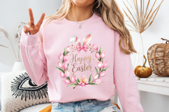 Happy Easter Clipart, Happy Easter Sublimation PNG Product Image 3