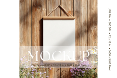 Photo Frame Mockup in Interior Room Studio Canvas Mockup_20 Product Image 1