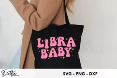 Libra Baby SVG DXF PNG Zodiac Star Sign Product Image 2