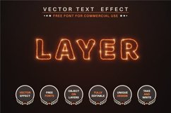 Lightning - Editable Text Effect, Font Style Product Image 5