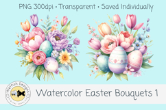 Spring Watercolor Easter Bouquets 1 Product Image 3