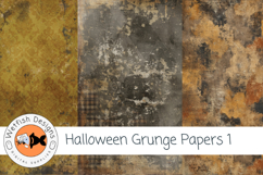 Halloween Grunge Papers 1 Product Image 3