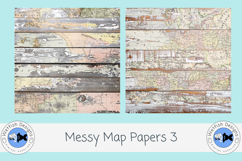 Messy Map Papers 3 Product Image 3
