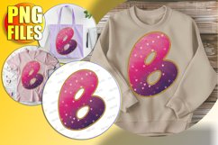B Doodle Letter Valentine Playful Whimsical Icon! Product Image 1