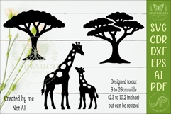 Safari Animal, African Wildlife Silhouettes 2 Product Image 2
