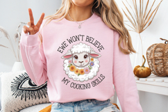 Ewe won't believe My Cooking Skills SVG Design | SVG Product Image 3