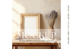 Photo Frame Mockup in Interior Room Studio Canvas Mockup_30 Product Image 1