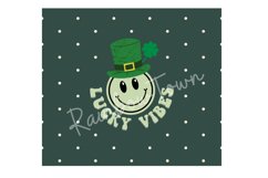 Groovy St.Patrick&#039;s Day Tumbler Sublimation Design Product Image 2