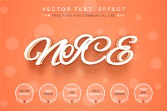 Orange - editable text effect, font style Product Image 5