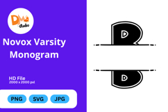 Novox Varsity Monogram Product Image 1