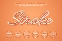 Sweet script - editable text effect, font style Product Image 5