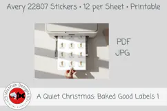 Christmas Baked Goods Printable Labels 1 Product Image 2