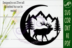 Crescent Moon animal wall sign Bundle Product Image 2