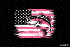 USA Fishing SVG Design| Fishing Svg | Fish Svg Product Image 1