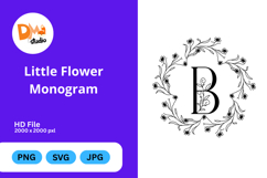 Little Flower Monogram Product Image 1