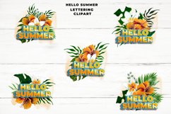 Watercolor Tropical Lettering Product Image 3