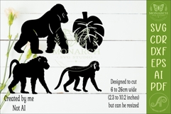 Safari Animal, African Wildlife Silhouettes 3 Product Image 2