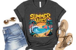 Summer Vibes SVG Design | SVG Cut files Product Image 4
