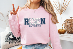 Risen Matthew 28 6 SVG Design | SVG Cut files Product Image 3