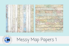 Messy Map Papers 1 Product Image 3