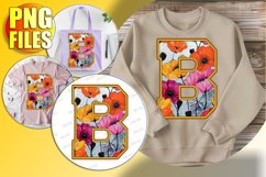 5 Doodle Letter Valentine Loving Bright Heart! Product Image 1