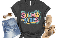 Summer Vibes SVG Design | SVG Cut files Product Image 3