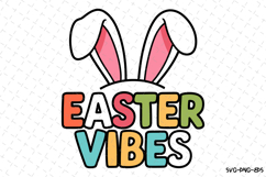 Easter Vibes SVG Design | Easter | SVG Cut files Product Image 1