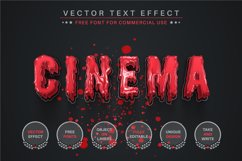 Splatter Blood - Editable Text Effect, Font Style Product Image 5