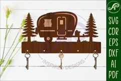 Cararvan Key holder designs for wood and metal Product Image 2